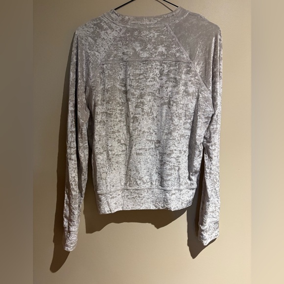 Lululemon Warm Down Crew *Crushed Velvet Chrome Size 6 - Picture 4 of 7